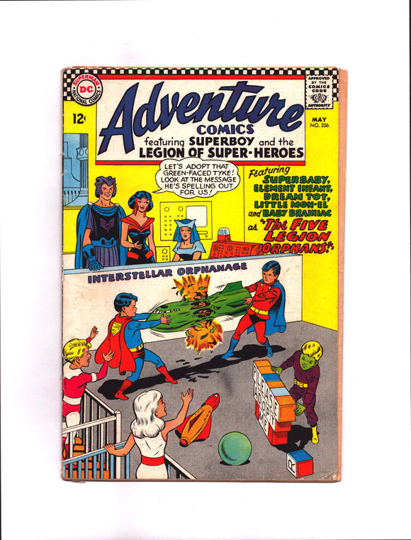 ADVENTURE COMICS #356 (1967)G/VG