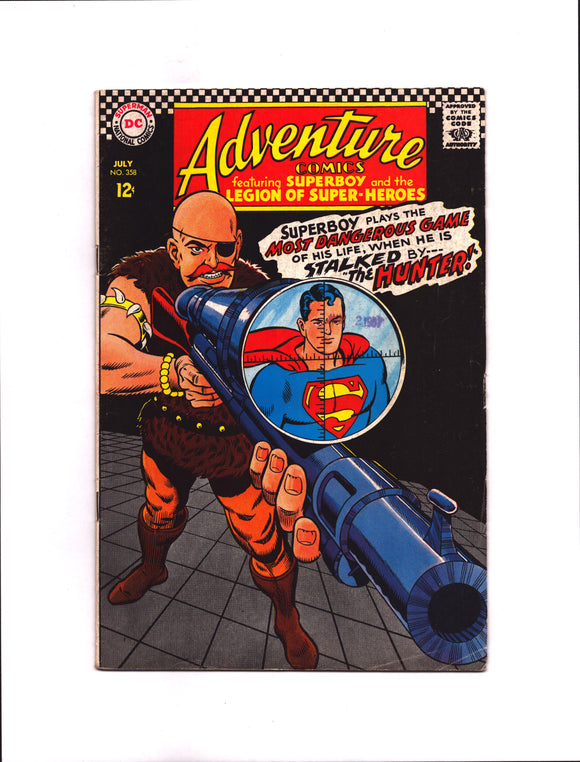 ADVENTURE COMICS #358 (1967) FN-/FN