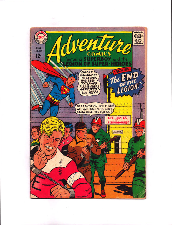 ADVENTURE COMICS #359 (1967) G/VG