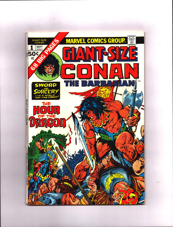 CONAN THE BARBARIAN #1 GIANT-SIZE (1974) 1ST APPEARANCE OF BELIT VF/VF+