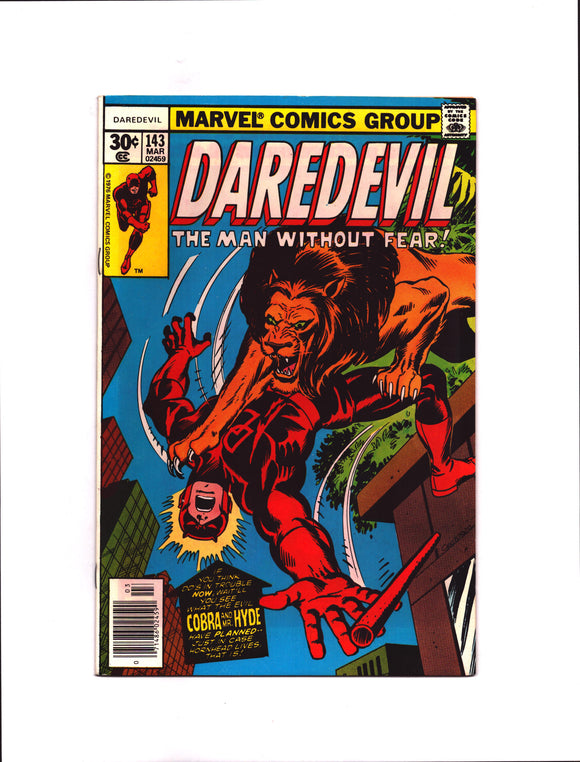 DAREDEVIL #143 (1977) NM-/NM