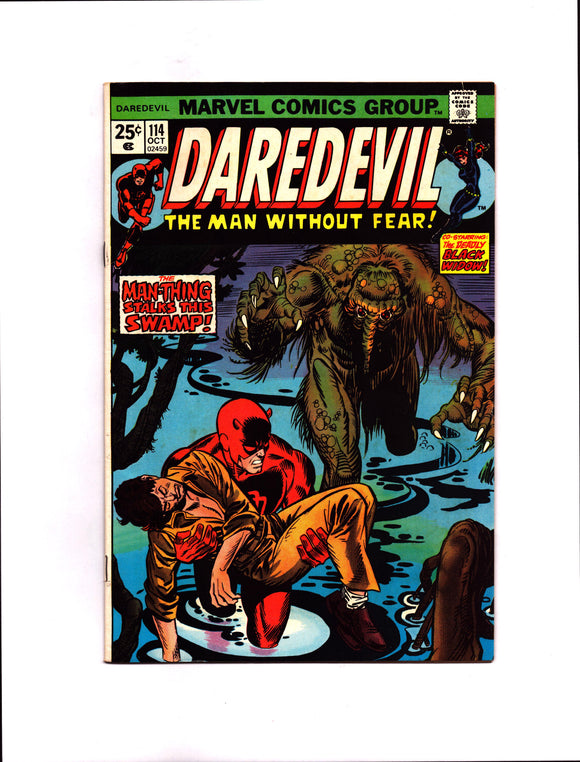 DAREDEVIL #114 (1974) 1ST FULL APPEARANCE OF DEATH-STALKER VFNM/NM-