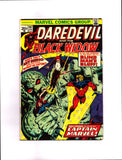 DAREDEVIL #107 (1974) FINAL ISSUE WITH THE TITLE OF "DAREDEVIL AND THE BLACK WIDOW" FN+/FNVF