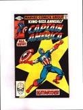 CAPTAIN AMERICA ANNUAL #5 (1981) 1ST APPEARANCE OF DEATHWATCHER VF+/VFNM