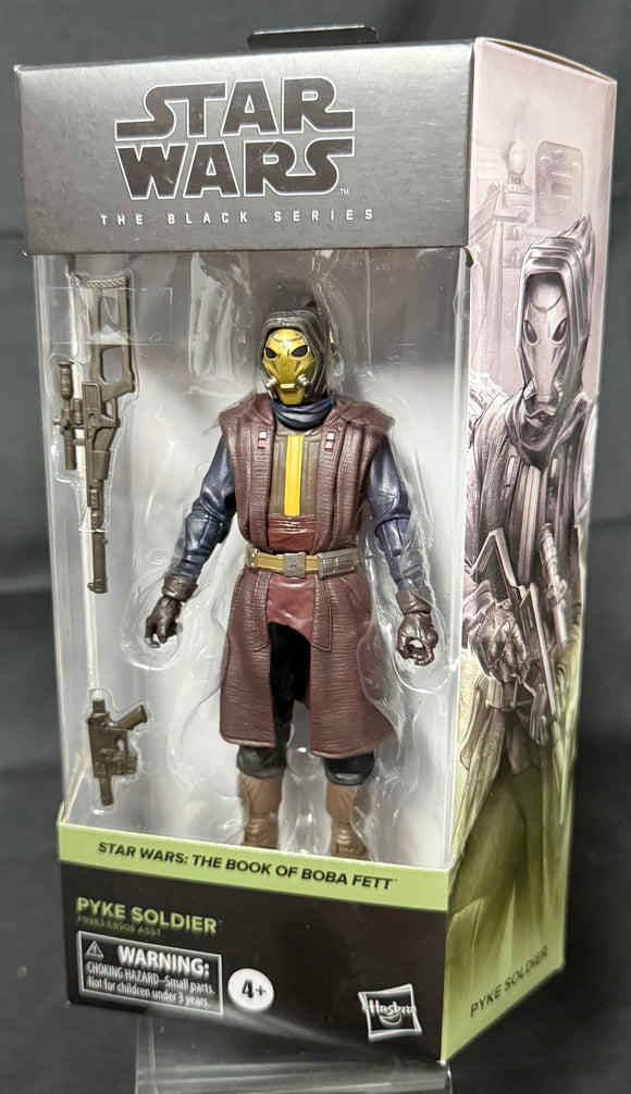 STAR WARS BLACK SERIES BOBF 07 PYKE SOLDIER 6IN AF