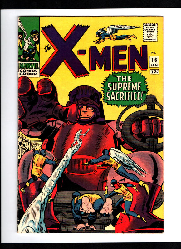 X-MEN #16 (1966) VG/F