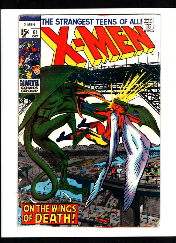 X-MEN #61 (1969) VG+/VGFN