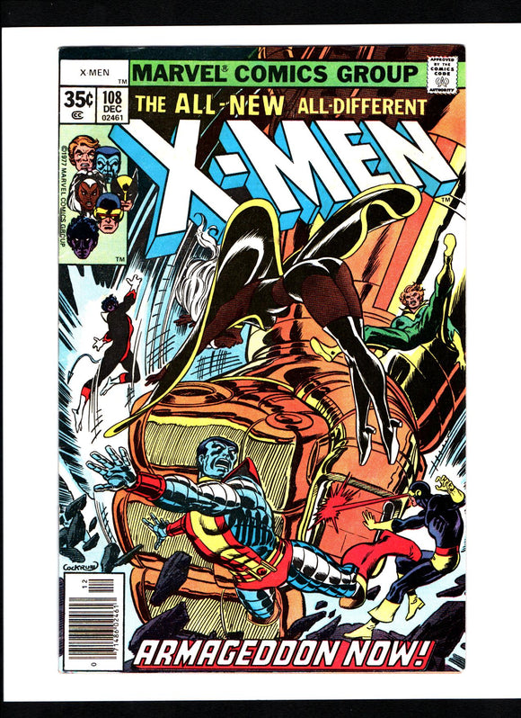 X-MEN #108 (1977) VF/VF+ 1ST JOHN BYRNE ART ON TITLE
