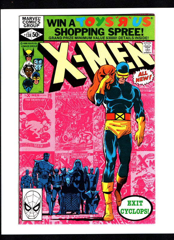 X-MEN #138 (1980) VF+/VFNM