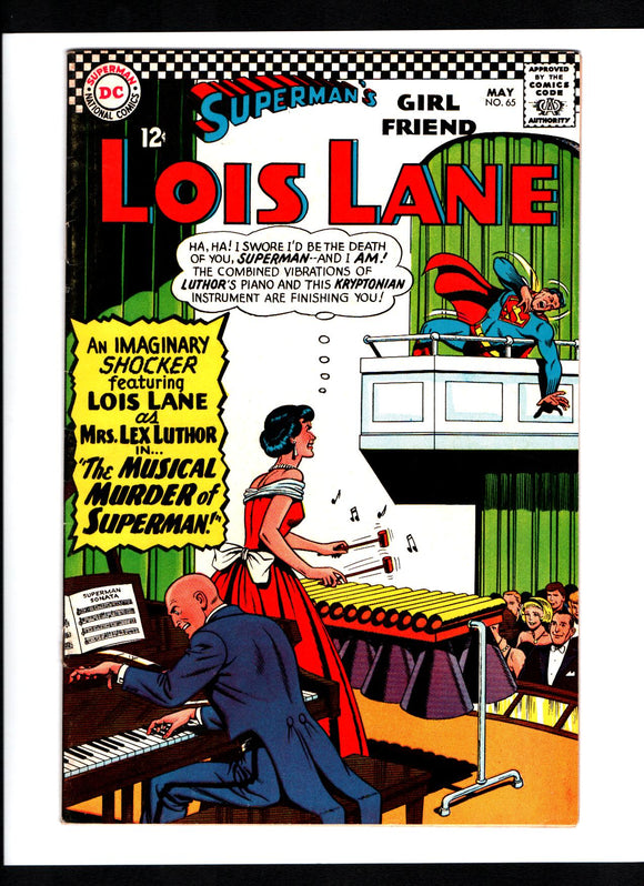 SUPERMAN'S GIRL FRIEND, LOIS LANE #65 (1966) VF-/VF