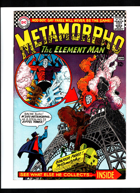 METAMORPHO #6 (1966) VF/VF+