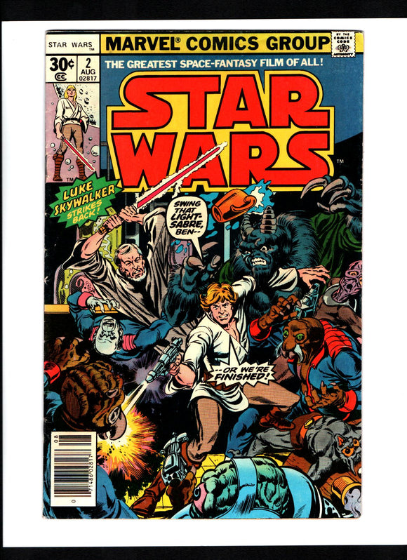 STAR WARS #2 (1977) MARVEL FN-/FN