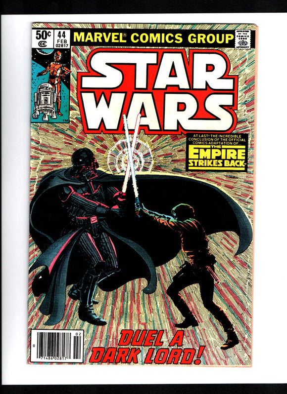 STAR WARS #44 (1981) MARVEL NEWSSTAND NM-/NM