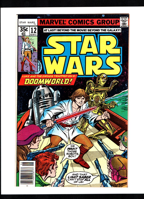 STAR WARS #12 (1978) MARVEL NEWSSTAND NM-/NM