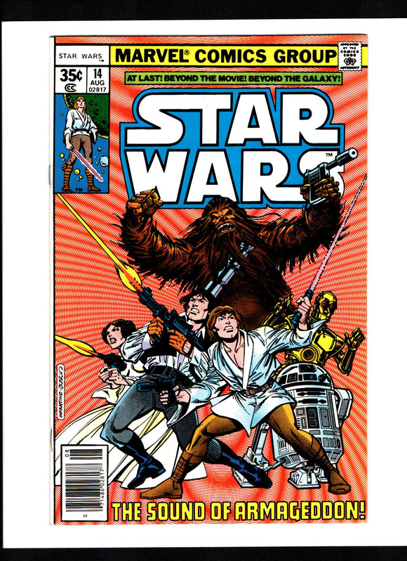 STAR WARS #14 (1978) MARVEL NEWSSTAND NM-/NM