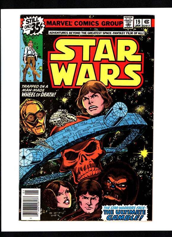 STAR WARS #19 (1979) MARVEL NEWSSTAND VFNM/NM-