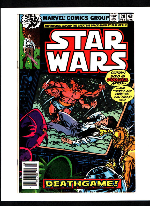 STAR WARS #20 (1979) MARVEL NEWSSTAND VFNM/NM-