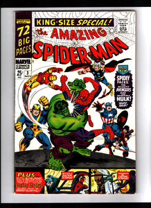 AMAZING SPIDER-MAN ANNUAL #3 (1966) FNVF/VF-