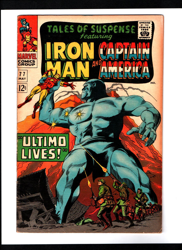TALES OF SUSPENSE #77 (1966) FN-/FN