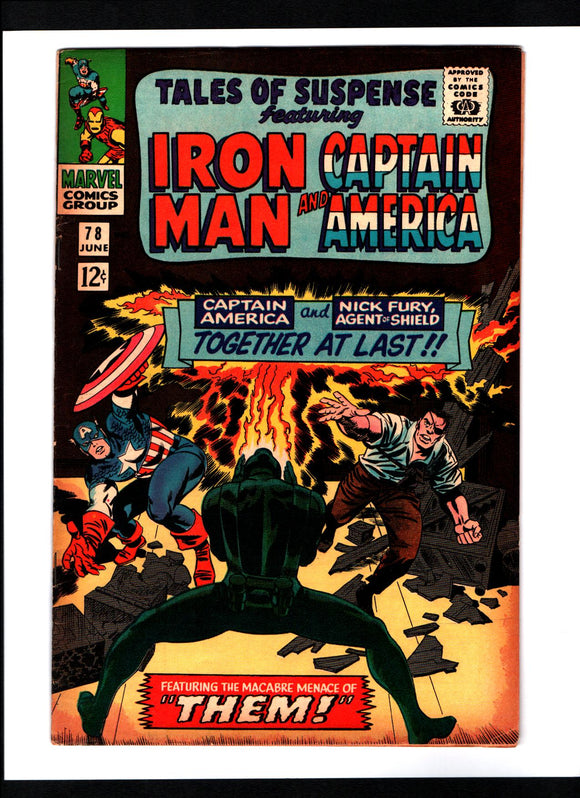 TALES OF SUSPENSE #78 (1966) FNVF/VF-