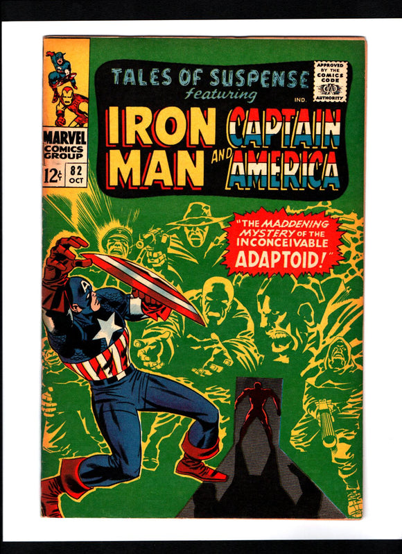 TALES OF SUSPENSE #82 (1966) FIRST APPEARANCE OF THE SUPER-ADAPTOID VF/VF+