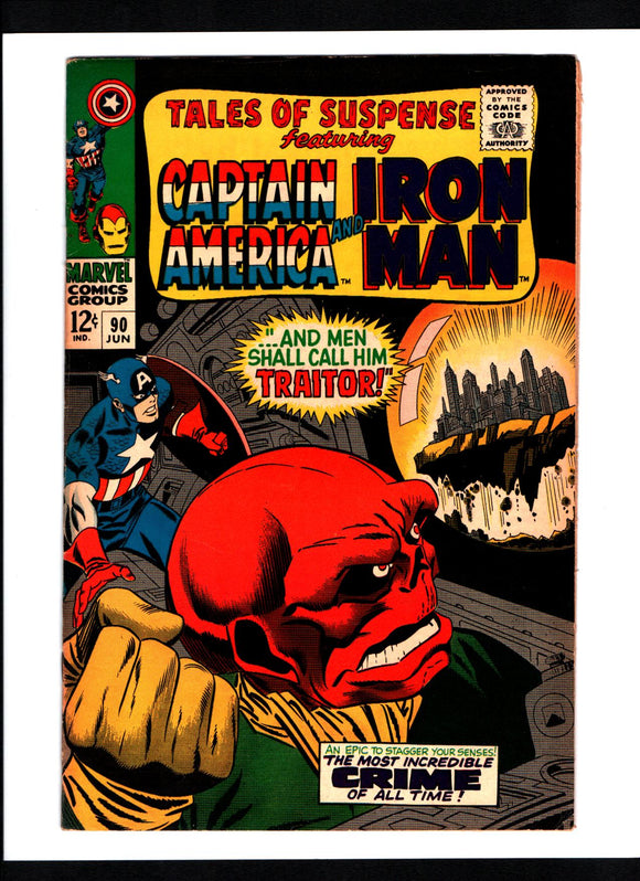 TALES OF SUSPENSE #90 (1967) VF-/VF