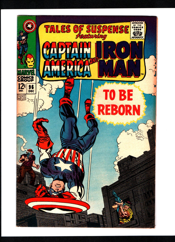 TALES OF SUSPENSE #96 (1967) VF-/VF