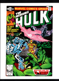 INCREDIBLE HULK #254 (1980) 1ST APPEARANCE OF THE U-FOES NM-