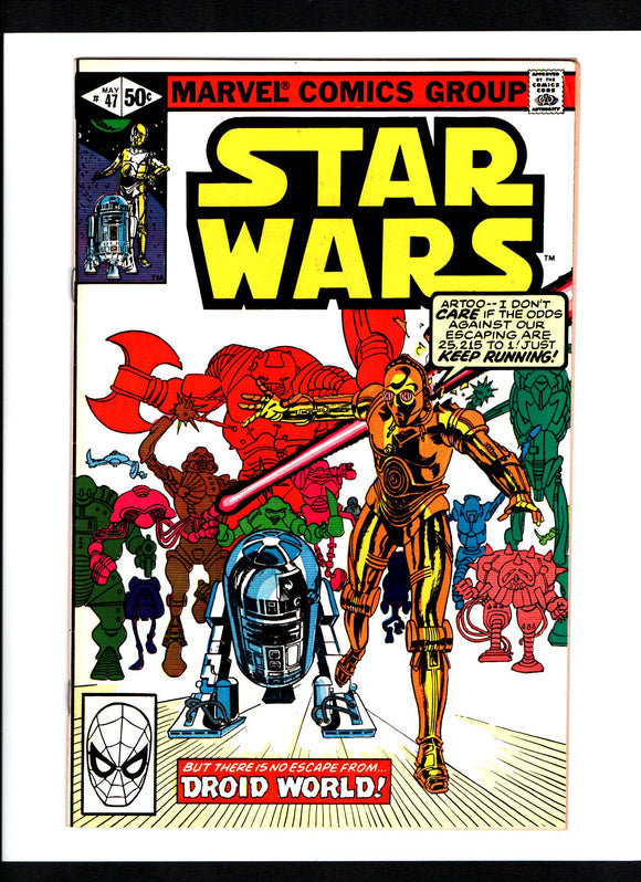 STAR WARS #47 (1981) MARVEL VF+/VFNM