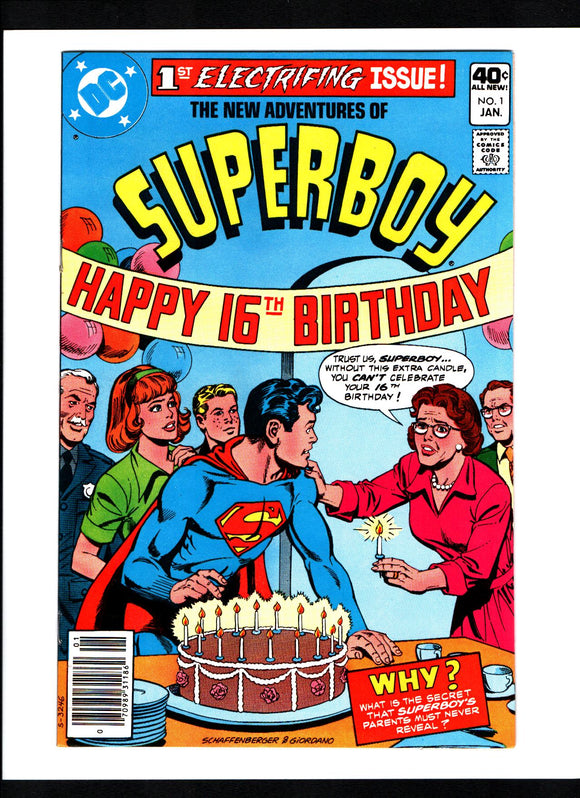 NEW ADVENTURES OF SUPERBOY #1 (1980) VF+/VFNM