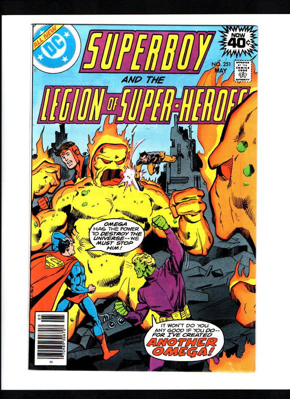 SUPERBOY #251 (1979) VF+/VFNM