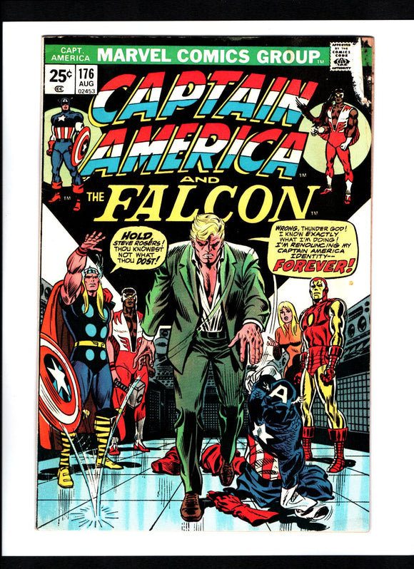 CAPTAIN AMERICA #176 (1974) VG/VG+