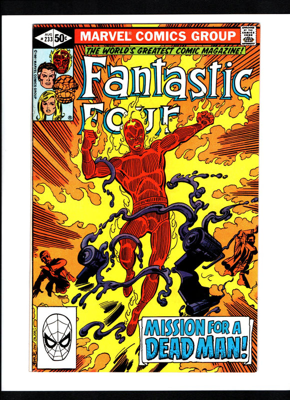 FANTASTIC FOUR #233 (1981) VF+/VFNM