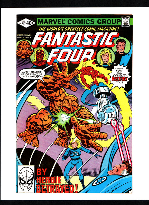 FANTASTIC FOUR #217 (1980) 