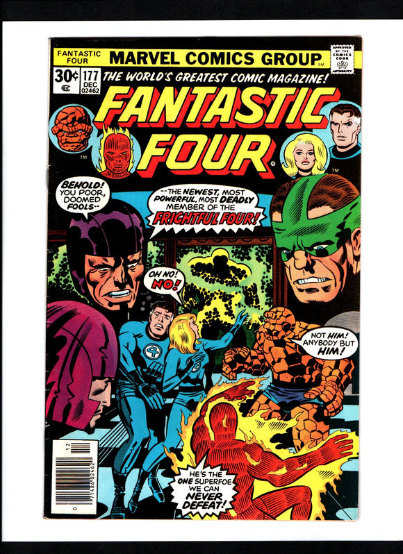 FANTASTIC FOUR #177 (1976) 1ST APPEARANCE OF TEXAS TWISTER; 1ST APPEARANCE OF CAPTAIN ULTRA FN+/FNVF