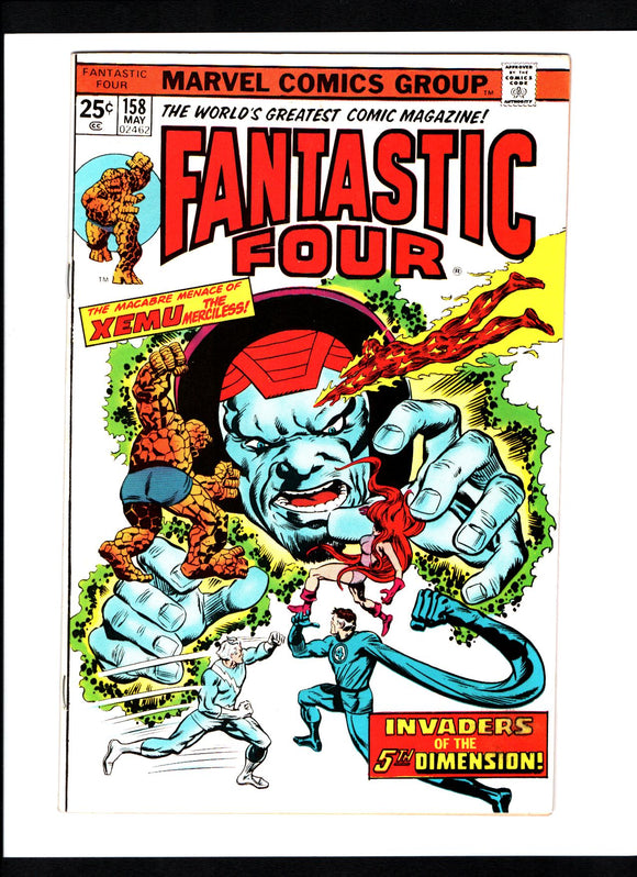 FANTASTIC FOUR #158 (1975) VF/VF+
