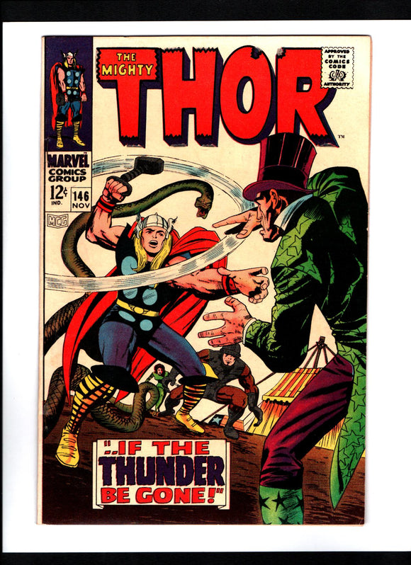 THOR #146 (1967) ORIGIN OF THE INHUMANS FNVF/VF-