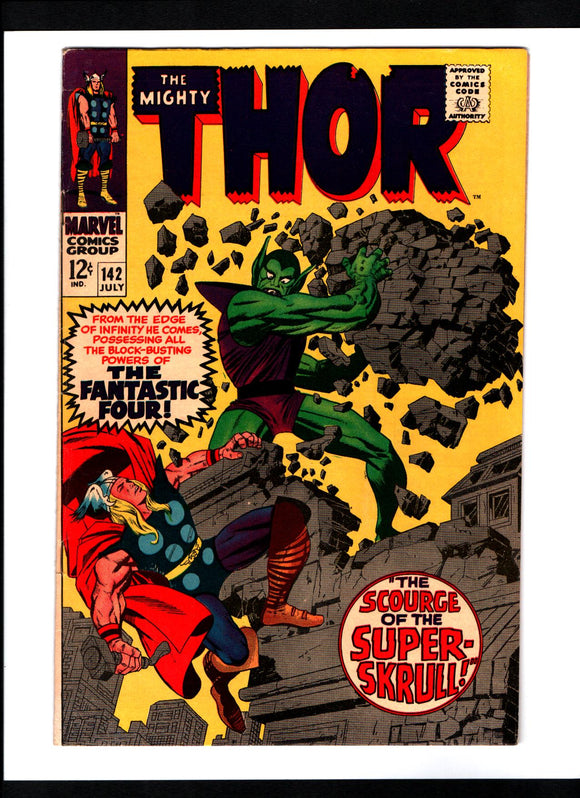 THOR #142 (1967) FN+/FNVF