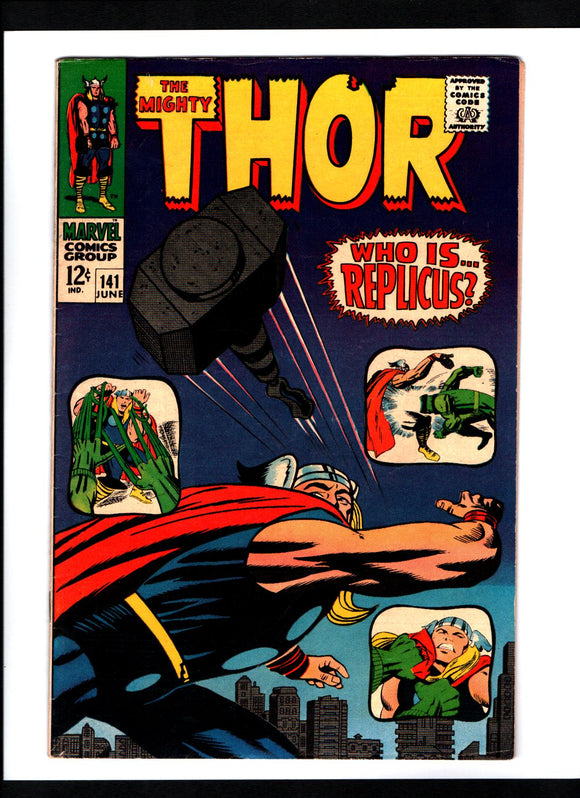 THOR #141 (1967) FNVF/VF-