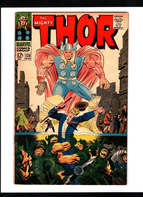 THOR #138 (1967) FN+/FNVF
