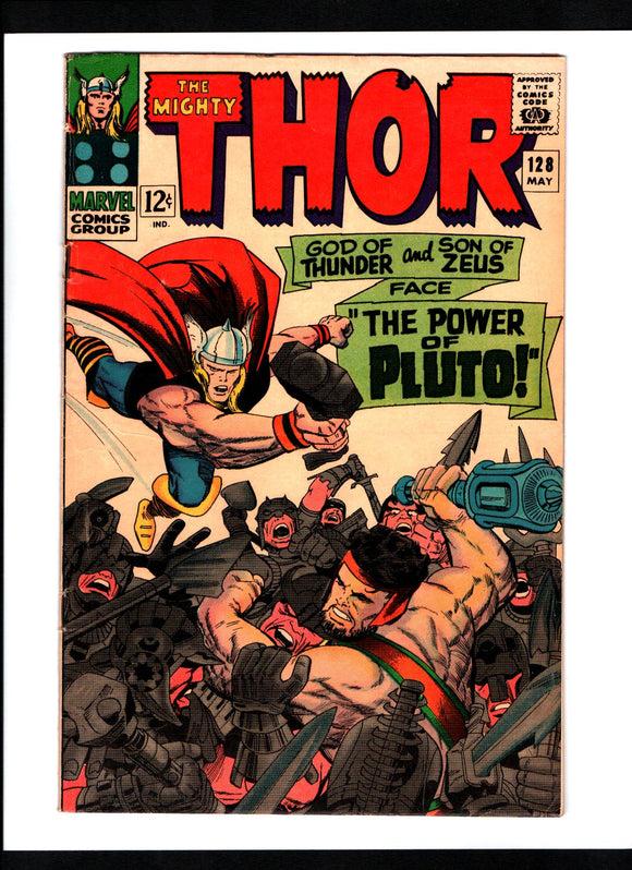 THOR #128 (1966) FN-/FN