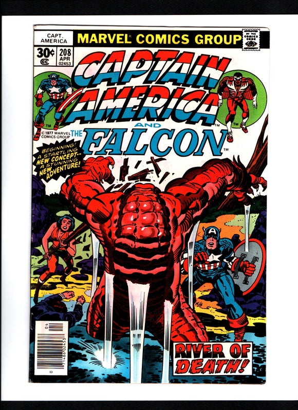 CAPTAIN AMERICA #208 (1977) 1ST APPEARANCE OF ARNIM ZOLA VF/VF+
