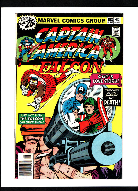 CAPTAIN AMERICA #198  (1976) FNVF/VF-