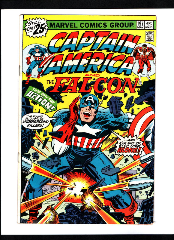 CAPTAIN AMERICA #197 (1976) FNVF/VF-