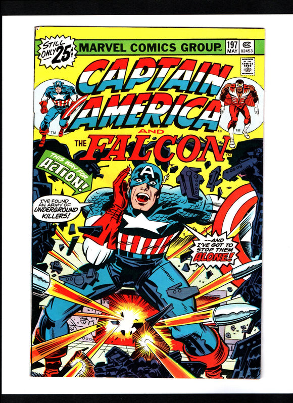CAPTAIN AMERICA #197 (1976) VF-/VF
