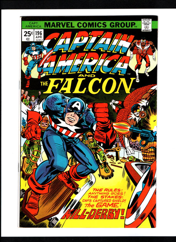 CAPTAIN AMERICA #196 (1976) VF+/VFNM