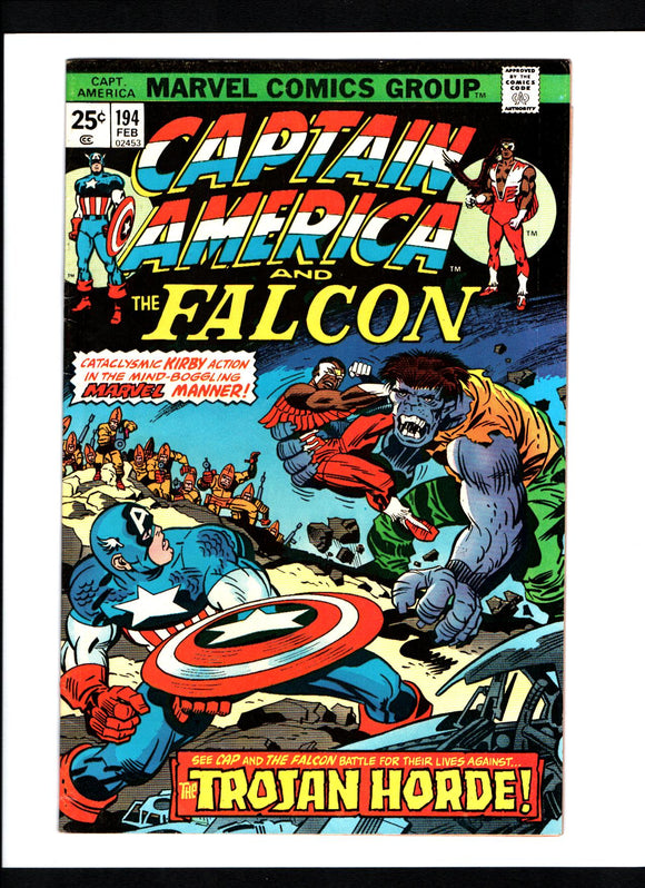 CAPTAIN AMERICA #194 (1976) VF/VF+