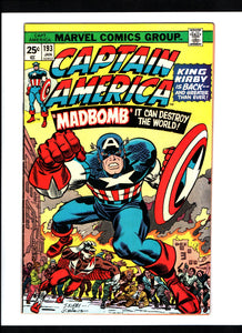 CAPTAIN AMERICA #193 (1976) VF-/VF 1ST ISSUE OF JACK KIRBY'S SECOND RUN ON THE TITLE