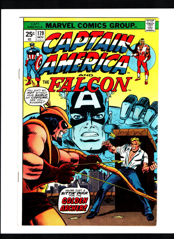 CAPTAIN AMERICA #179 (1974) VF+/VFNM