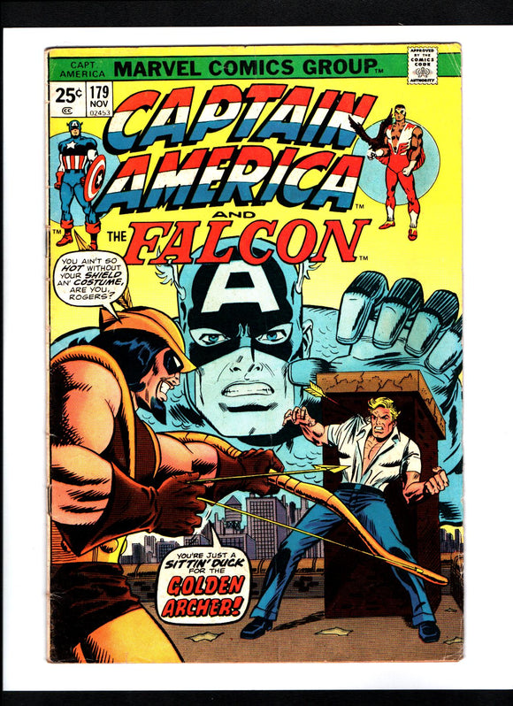 CAPTAIN AMERICA #179 (1974) VGFN/FN-